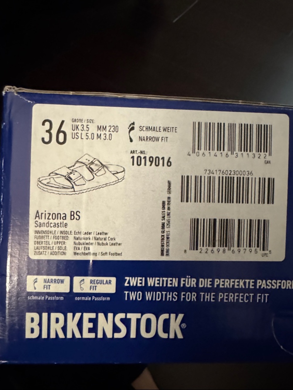 Birkenstock Arizona in Sandcastle - Picture 4 of 5